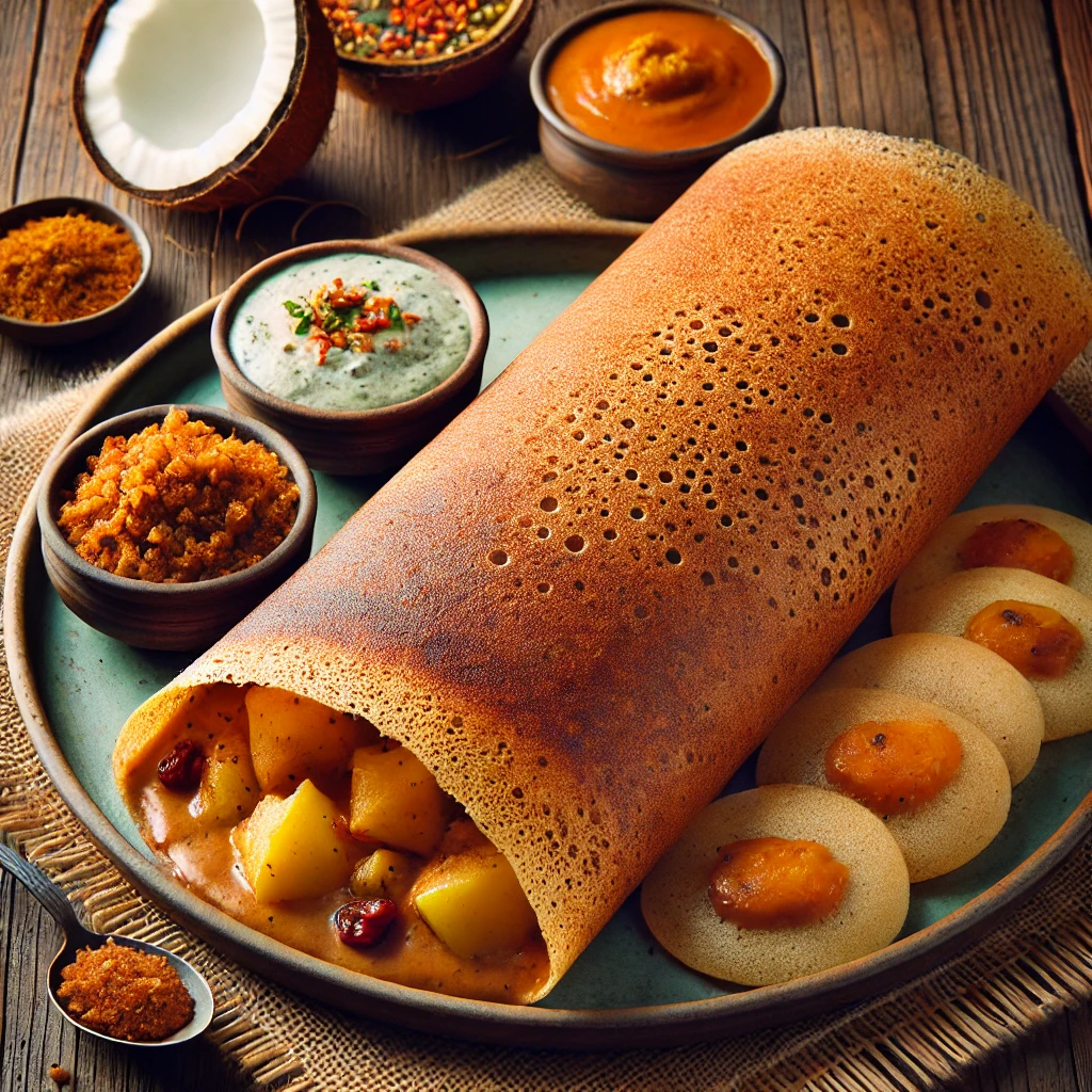 Hint Usulü Masala Dosa